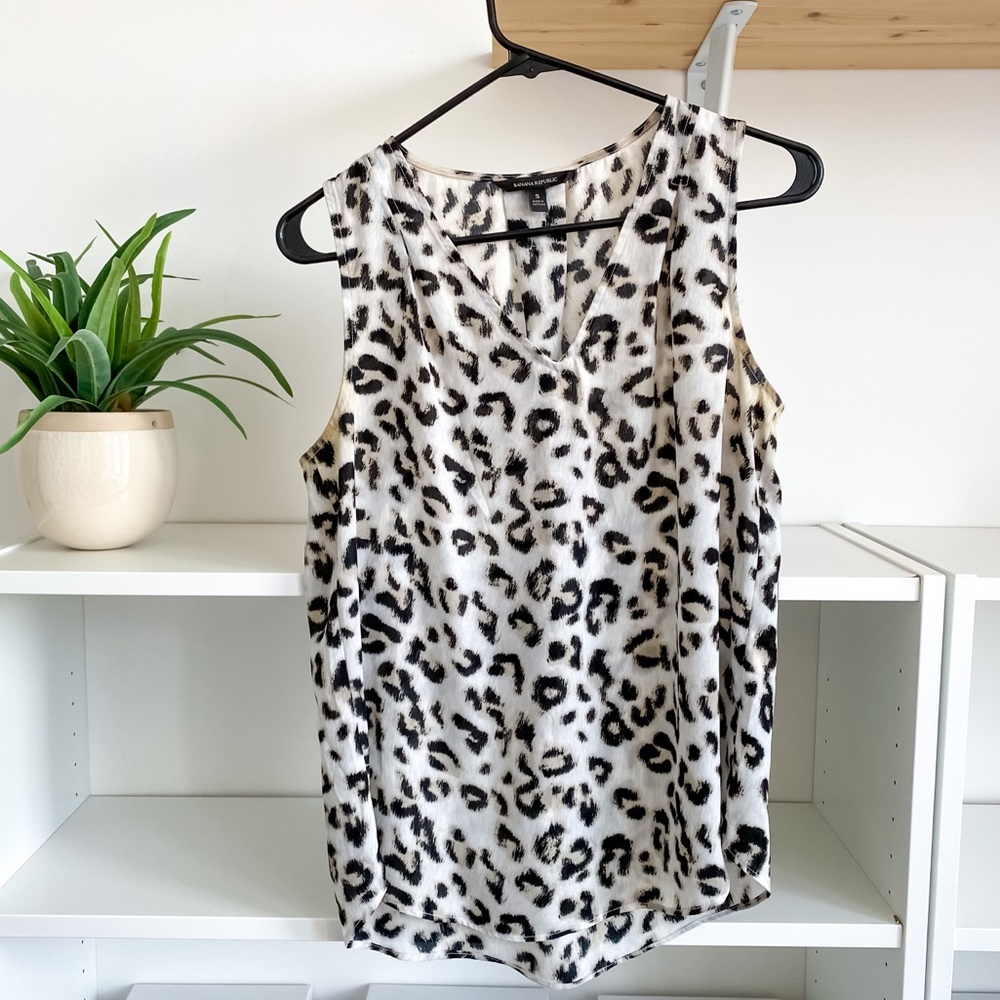 Banana Republic Cheetah Tank